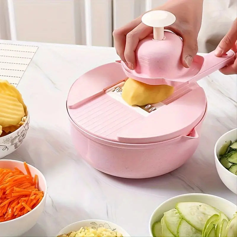 Kitchen Multifunctional Salad Utensils Vegetable Chopper