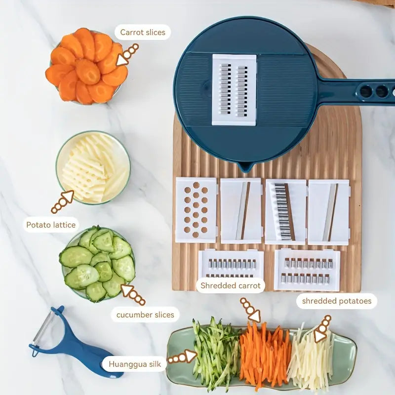 Kitchen Multifunctional Salad Utensils Vegetable Chopper