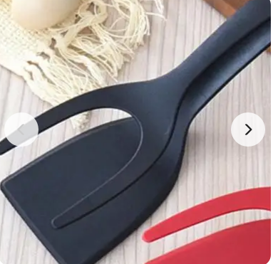 2-in-1 Silicone Clip Spatula