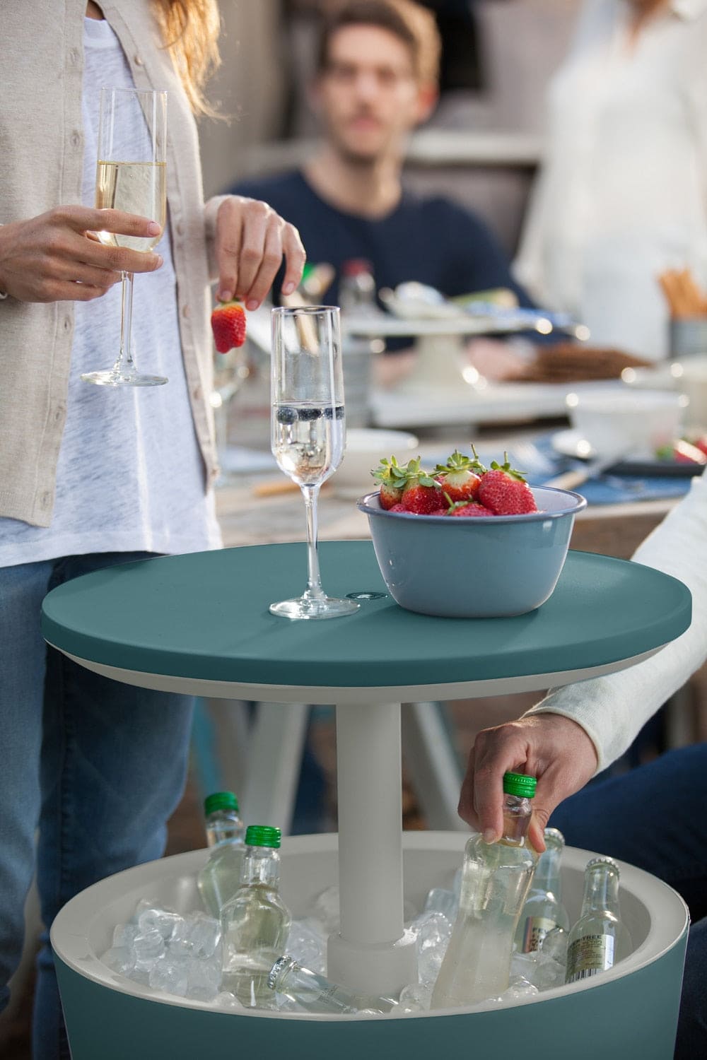 Modern Cool Bar and Side Table