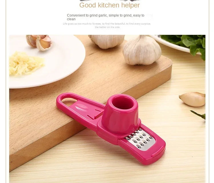 Manual Onion Chopper Garlic Crusher Pressing Handheld Food Chopper