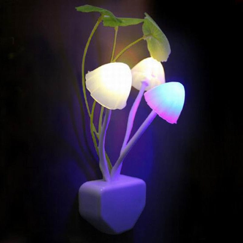 Creative Flower Mushroom Retro Table Night Lamp