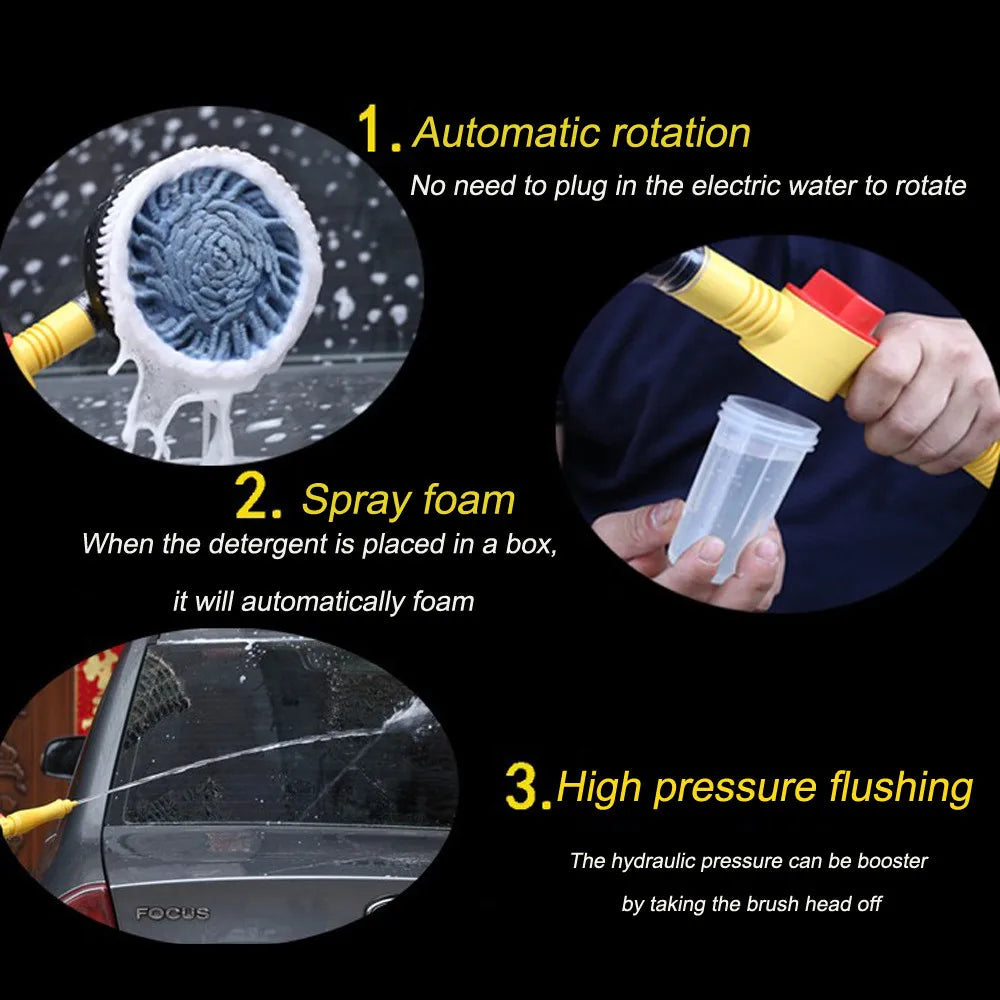 Turbo Shine Water Powered Spin Cleaner